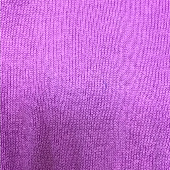 Zara Women Button Down Cardigan Overpiece Sweater Magenta Purple Large - Picture 3 of 9